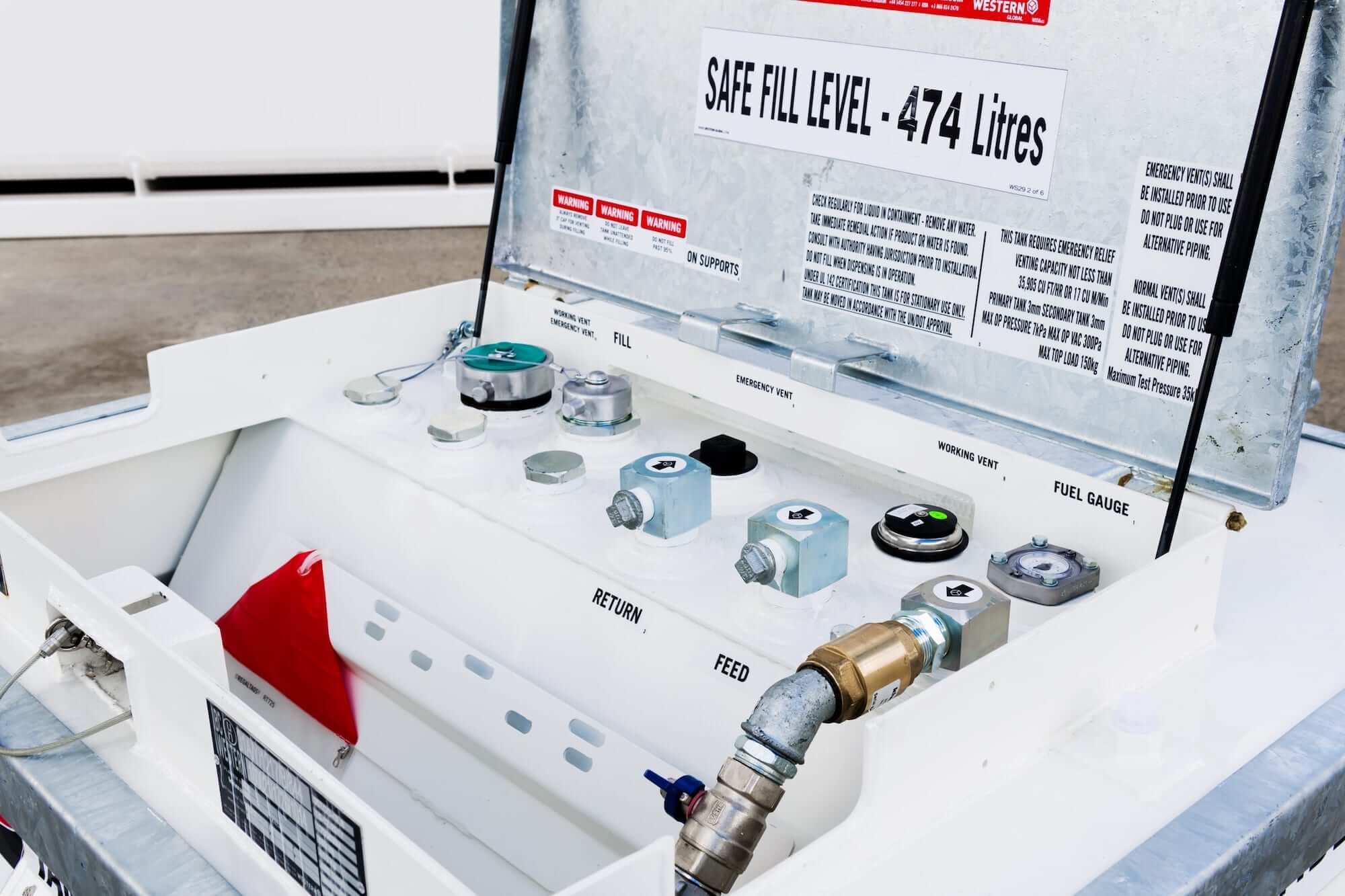 500L Self Bunded Fuel Tank Fuelfix Fuel Storage