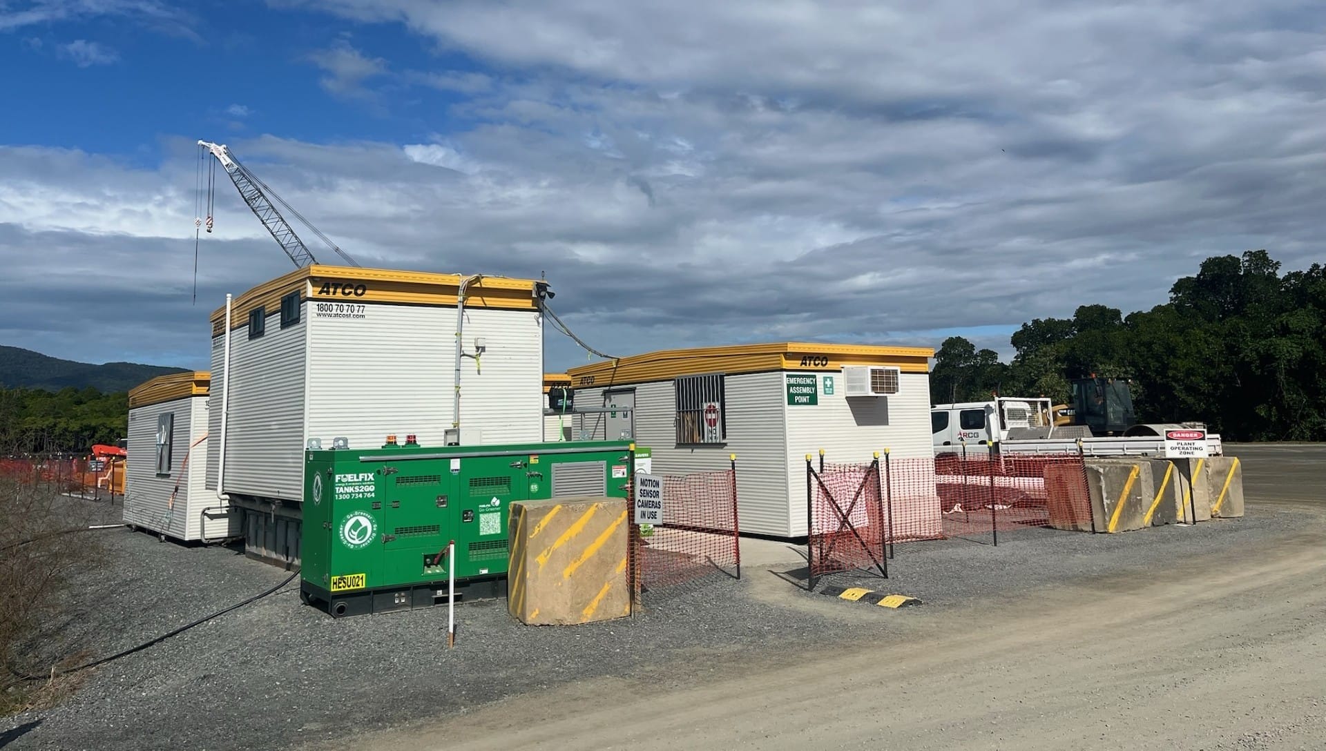 Fuelfix hybrid generator powering crib huts and essential facilities